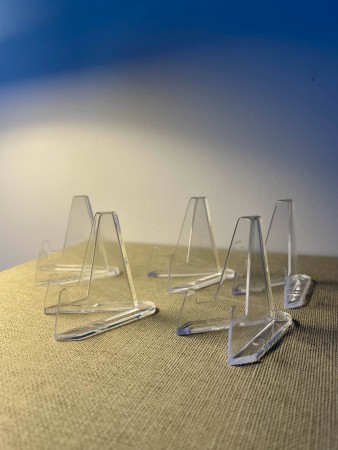 Acrylic Card Holders (11stk per pakke)
